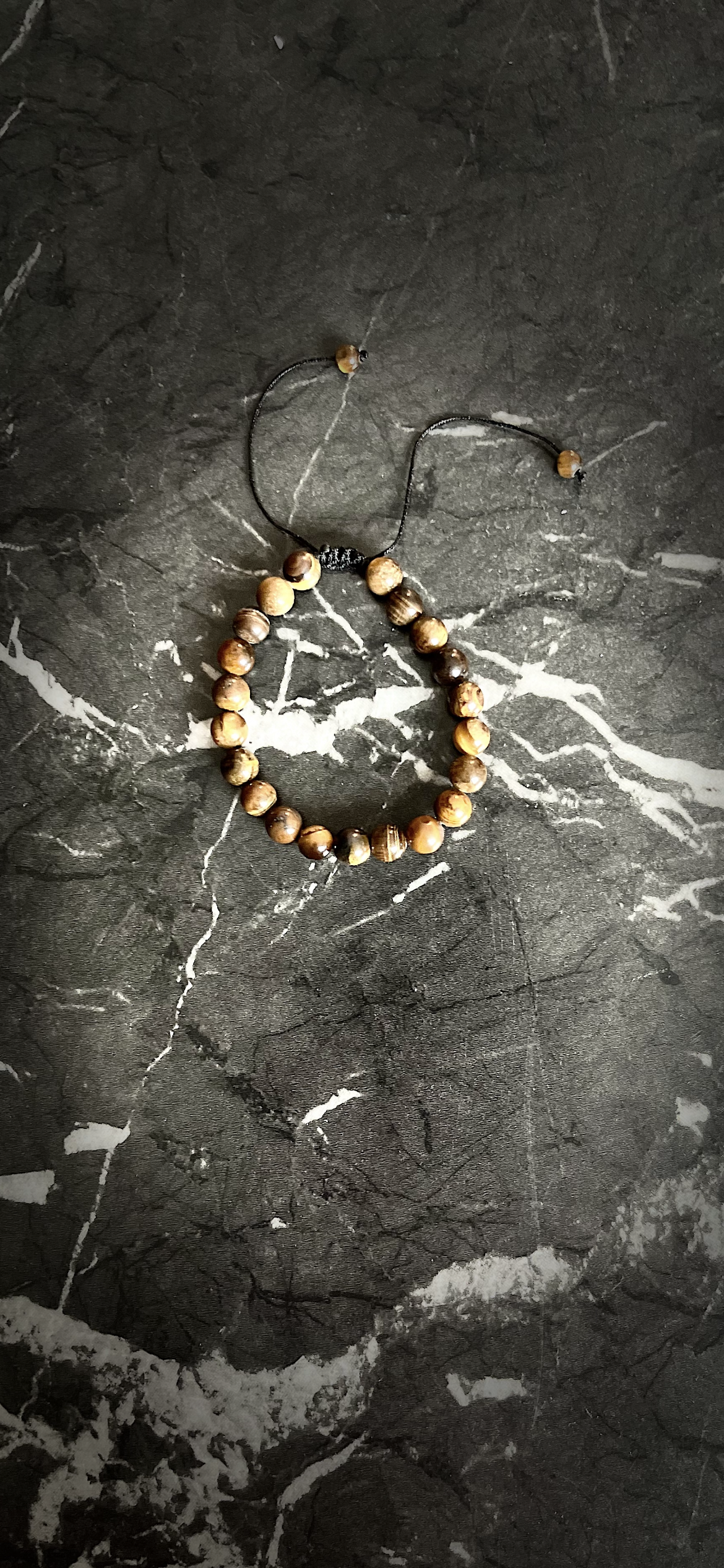 Natural Healing Gemstone Bracelet - Yellow Tiger Eye